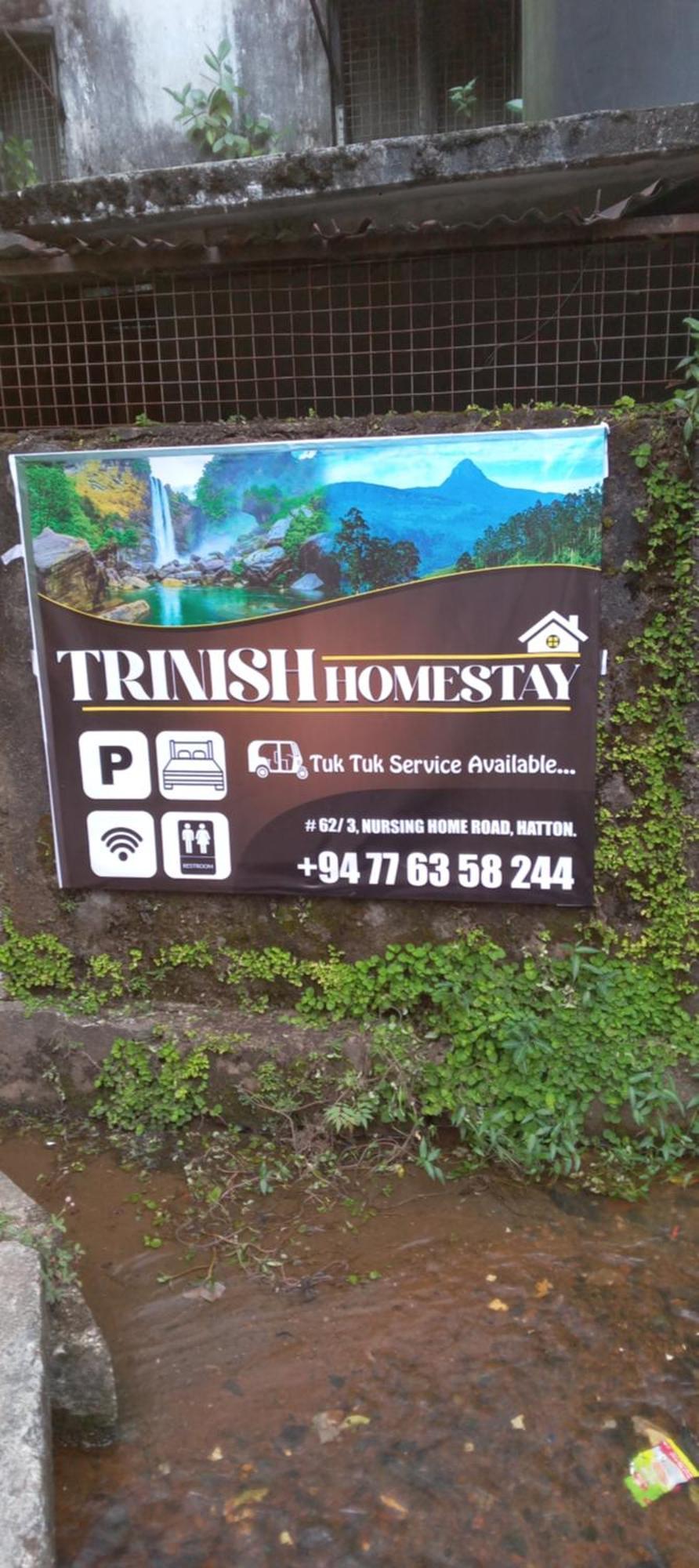 Trinish Homestay Hatton Rom bilde